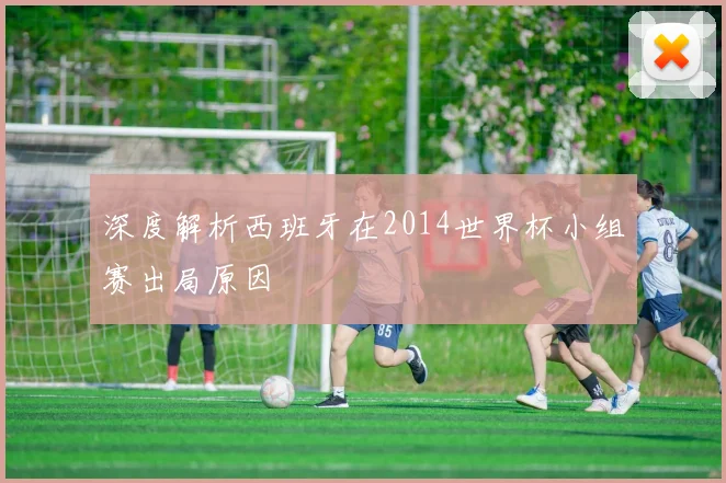 深度解析西班牙在2014世界杯小组赛出局原因
